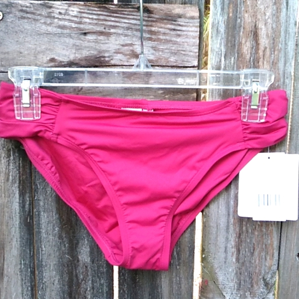 Nwt LA Blanca Bikini Bottom (Wine)